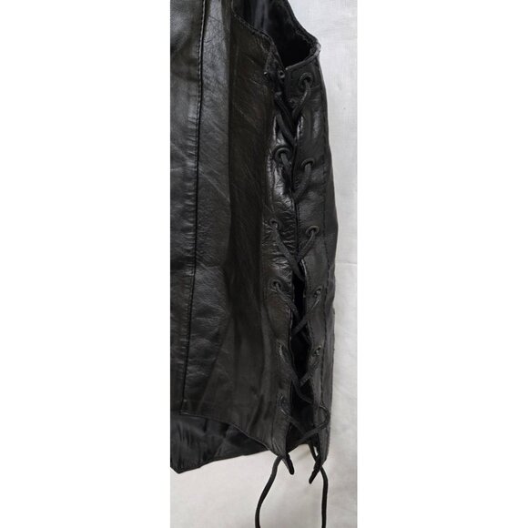 Event Biker Leather Vest XXL - Picture 4 of 5